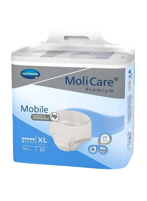 

Molicare Premium Mobile XL 14 pieces Per pack