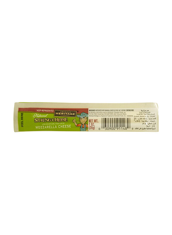 

American Heritage Mozzarella String Cheese, 28g