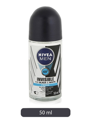 Nivea Men Invisible Black & White Fresh Deodorant Spray, 50ml