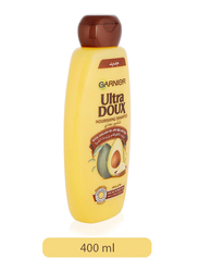 Garnier Ultra Doux Avocado Oil and Shea Butter Nourishing Shampoo for All Hair Types, 400ml