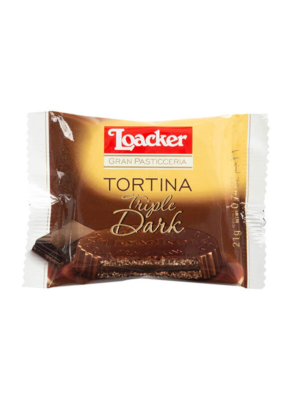 

Loacker Tortina Triple Dark, 21g