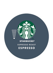 Starbucks Espresso Roast by NESCAFE DOLCE GUSTO Dark Roast Coffee Pods, 12 x 66g