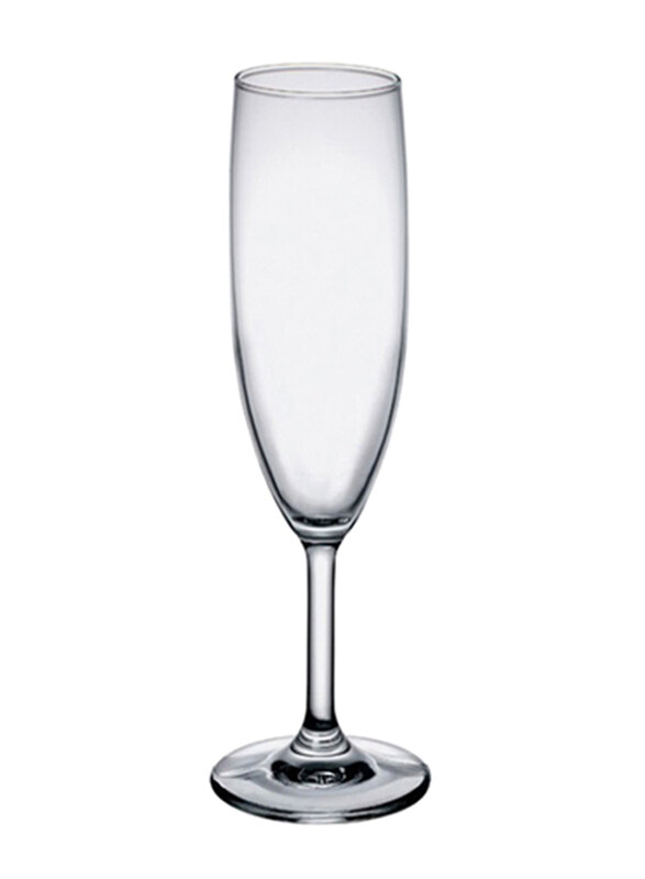 

Bormioli Rocco 170ml 3-Piece Globo Stem Flute Glass Set, Clear