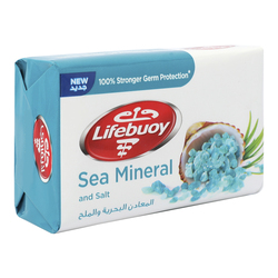 Lifebuoy Sea Mineral and Salt Soap Bar, 160g
