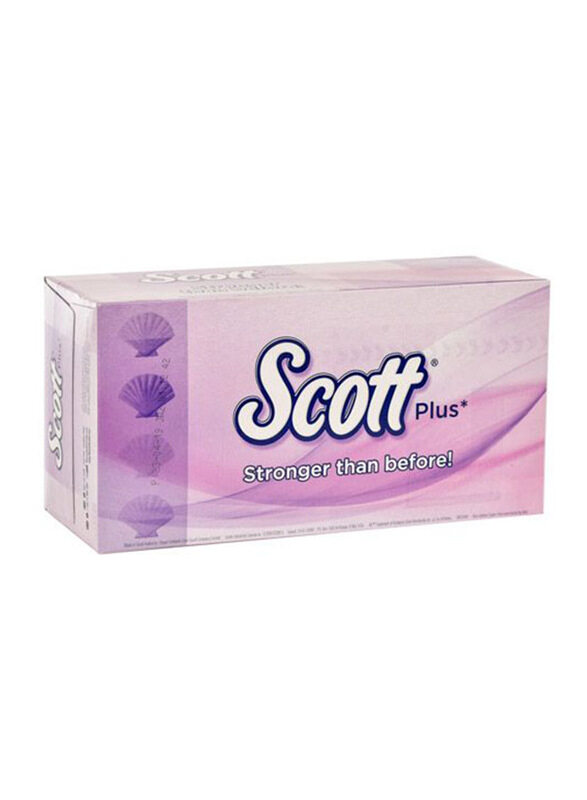 

Scott Plus Facial Tissue, 160 Sheets