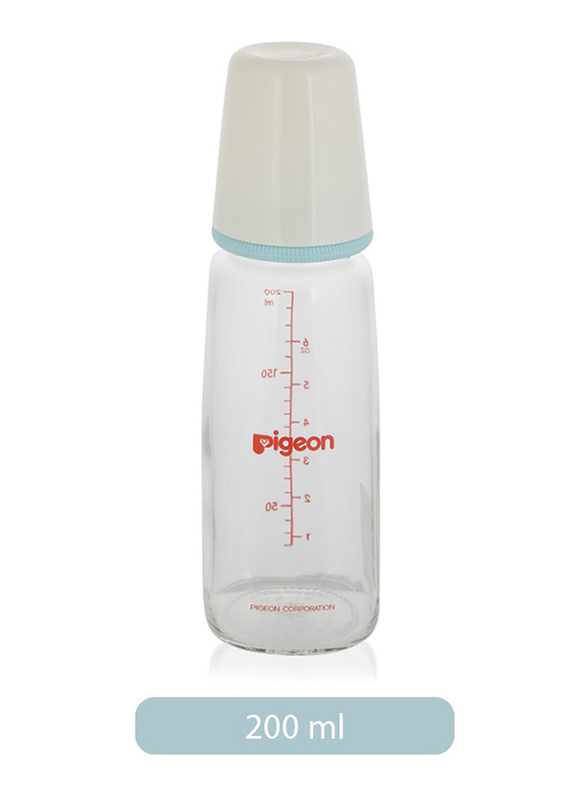 بيجيون زجاجة الرضاعة للاطفال 200 مل, شفاف