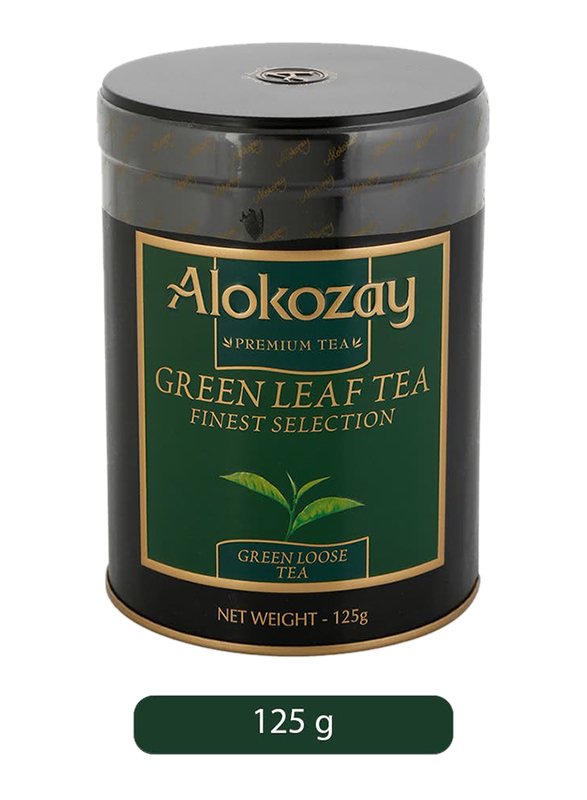 Alokozay Tin Green Gun Powder Herbal Tea, 125g