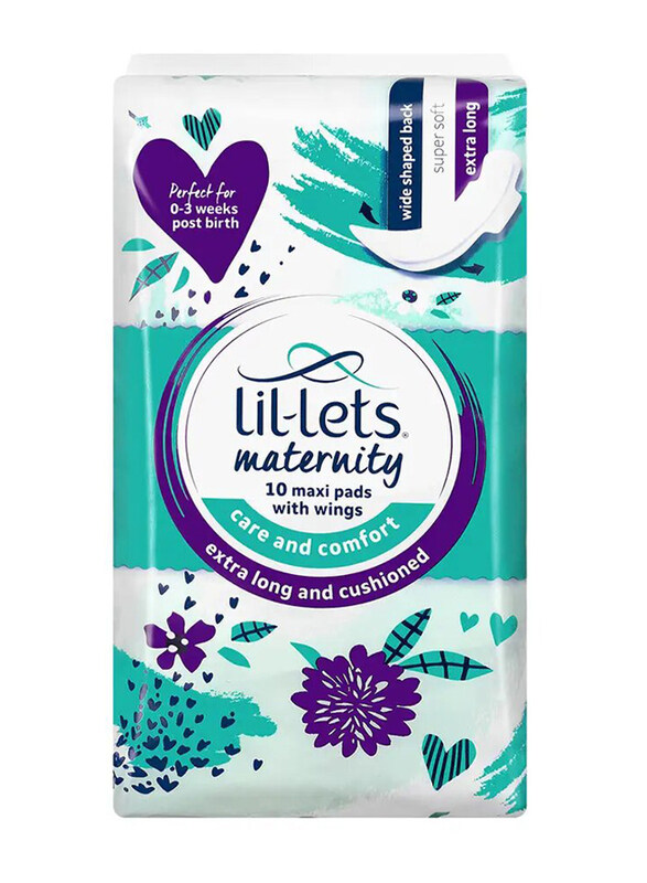 

Lil-Lets Maternity Pads Maxi, 10 Pieces