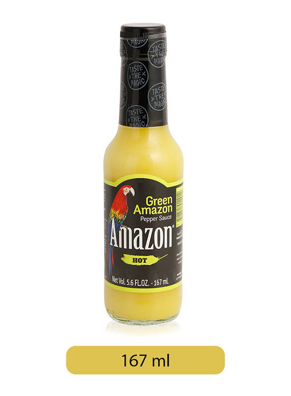 

Amazon Hot Green Pepper Sauce, 167ml