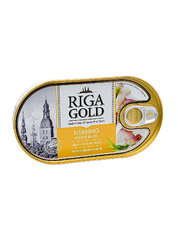 

Riga Gold Herring Fillet In Oil, 190g