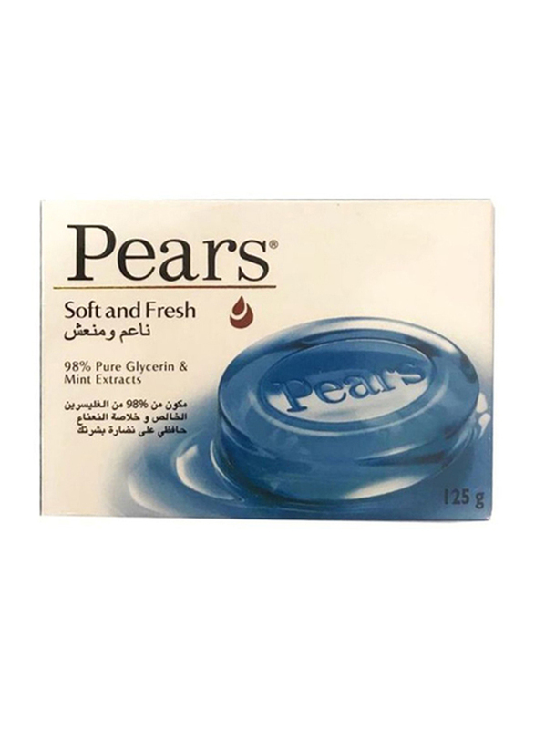Pears Soft and Fresh Soap Bar, 125gm