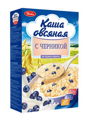 Uvelka Oatmeal with Bilberry, 5 x 40g