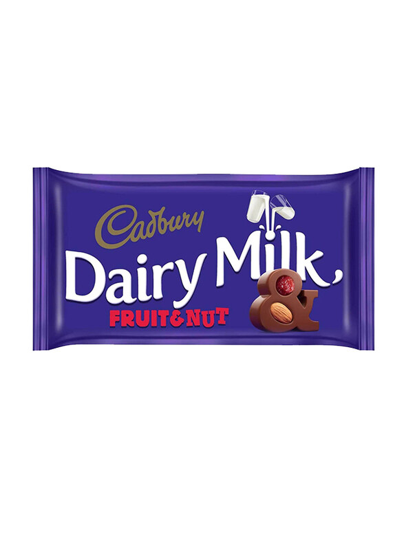 

Mondelez Cadbury Dairy Milk Fruits & Nut Flavour Chocolate Twin Pack, 230g