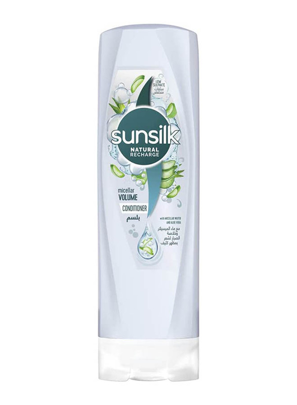 Sunsilk Natural Recharge Micellar Volume Conditioner for All Hair Types, 350ml