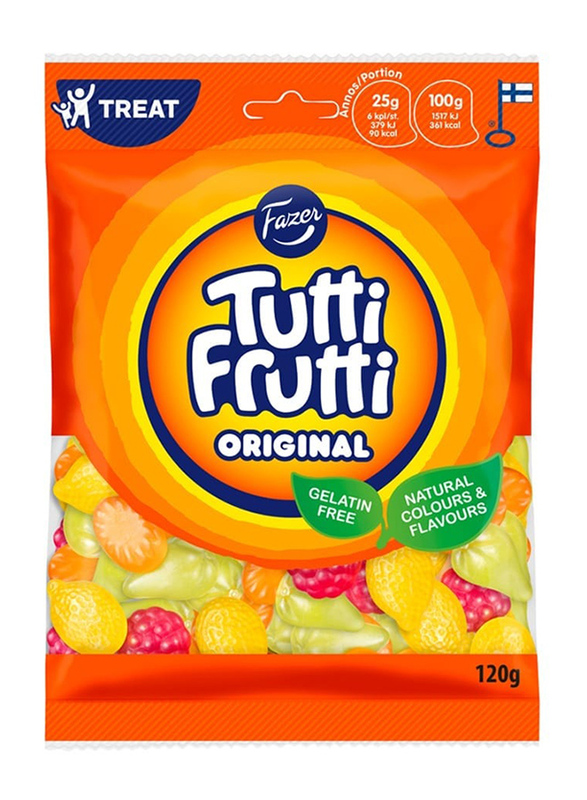 Fazer Original Tutti Frutti, 120g