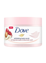 Dove Exfoliating Body Scrub with Pomegranate & Shea Butter - 225ml