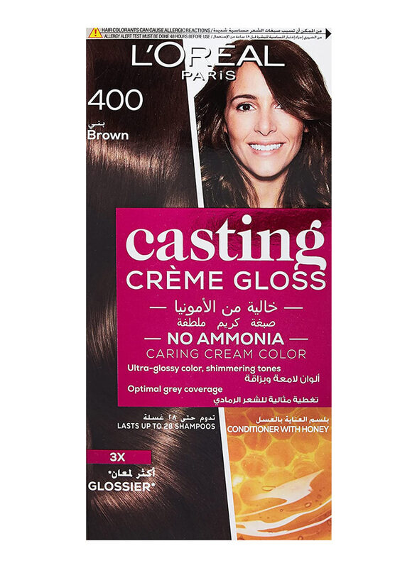 L'Oreal Paris Casting Creme Gloss, 400 Brown