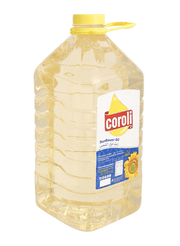 

Coroli Sunflower Oil, 1 Piece x 5 Liter