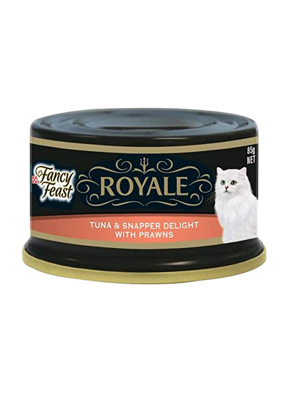 Fancy Feast Royale Tuna & Snapper Wet Cat Food, 85 grams
