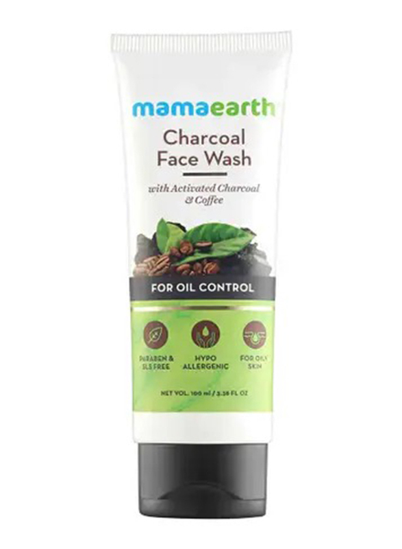 Mamaearth Charcoal Face wash For Oil, 100ml