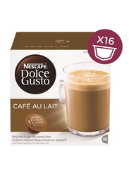 Nescafe Dolce Gusto Cafe Au Lait Coffee Capsules, 16 Capsules x 320g