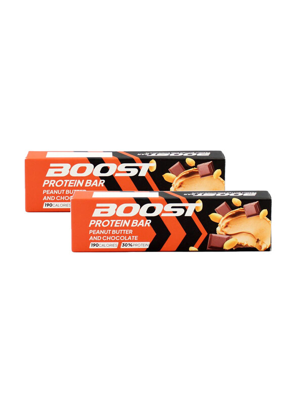 

Boost Protein Bar Peanut Butter and Chocolate, 2 x 60g