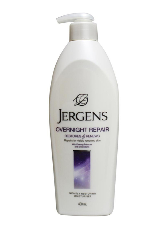 Jergens Over Night Repair Restoring Body Moisturizer, 400ml