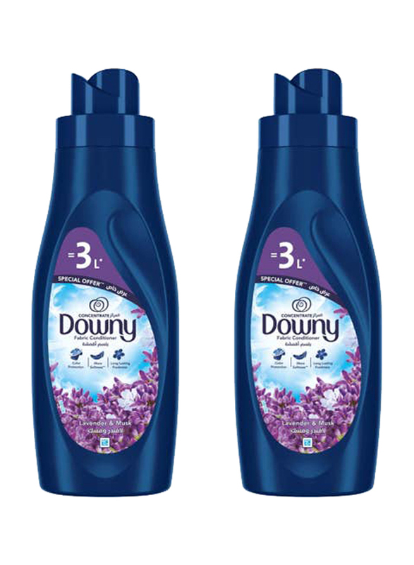 Downy Lavender & Musk, 2 x 1L