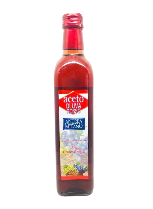 Aceto Andrea Milano Red Grape Vinegar, 500ml