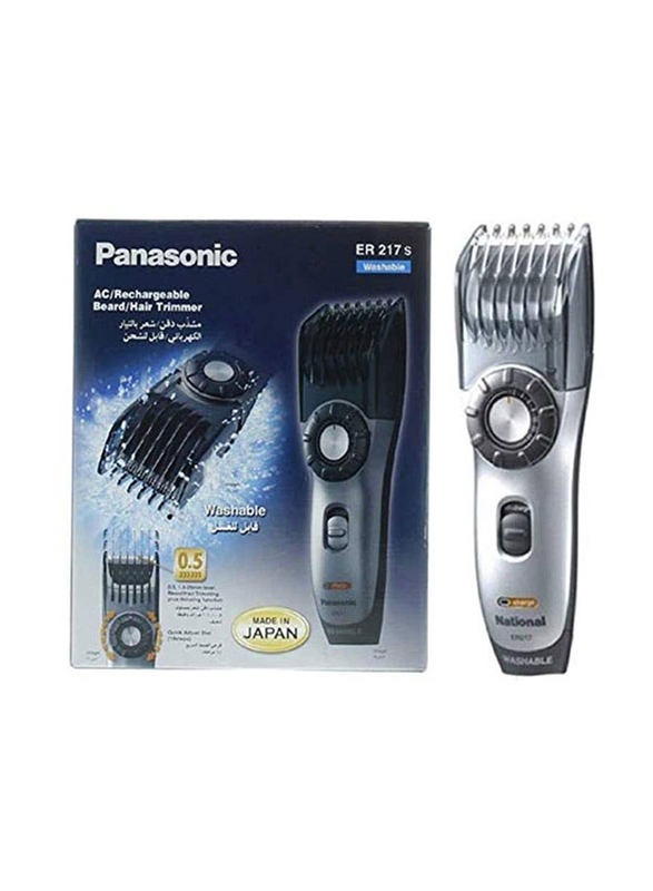 Panasonic Hair And Beard Trimmer, ER217, Black