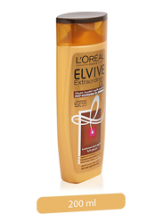 L'Oreal Paris Elvive Extraordinary Oil Shampoo for Dry to Very Dry Hair, 200ml