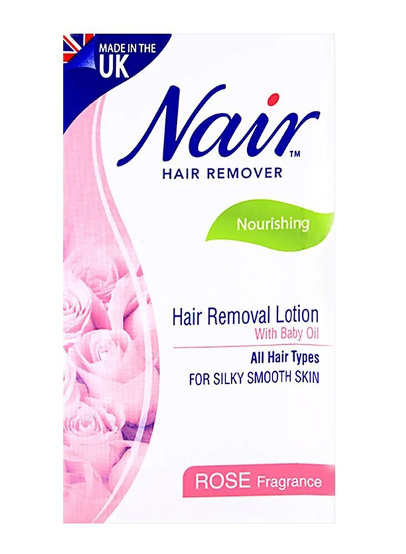 Nair Rose Hair Removal Lotion, 120ml
