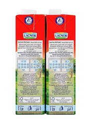Lacnor Essentials Full Cream Milk - 4 x 1 Ltr