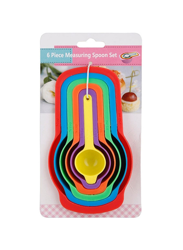 PMT 6-Piece Measuring Spoon Set, Multicolour