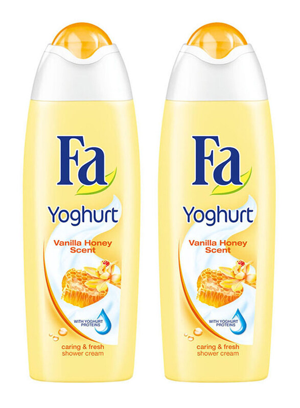 

Fa Yoghurt Vanilla Honey Scent Shower Gel, 2 x 250ml