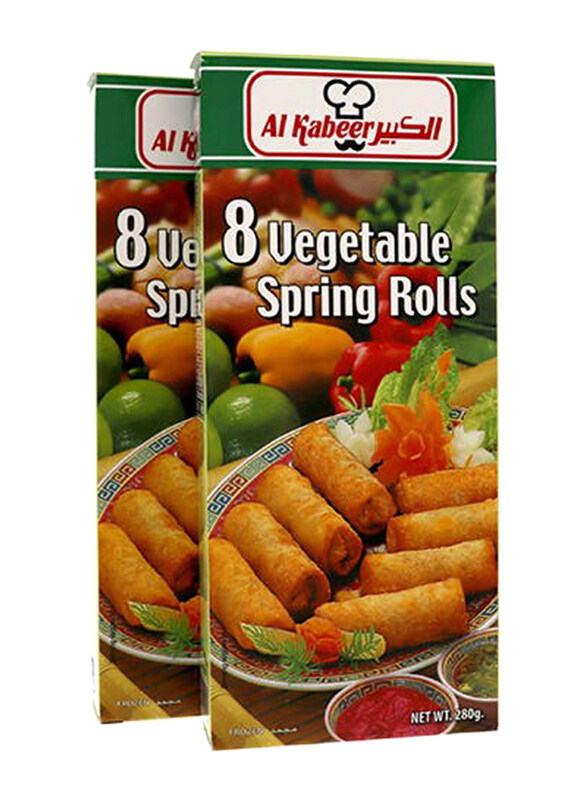 

Al Kabeer Vegetable Spring Roll, 2 x 280g