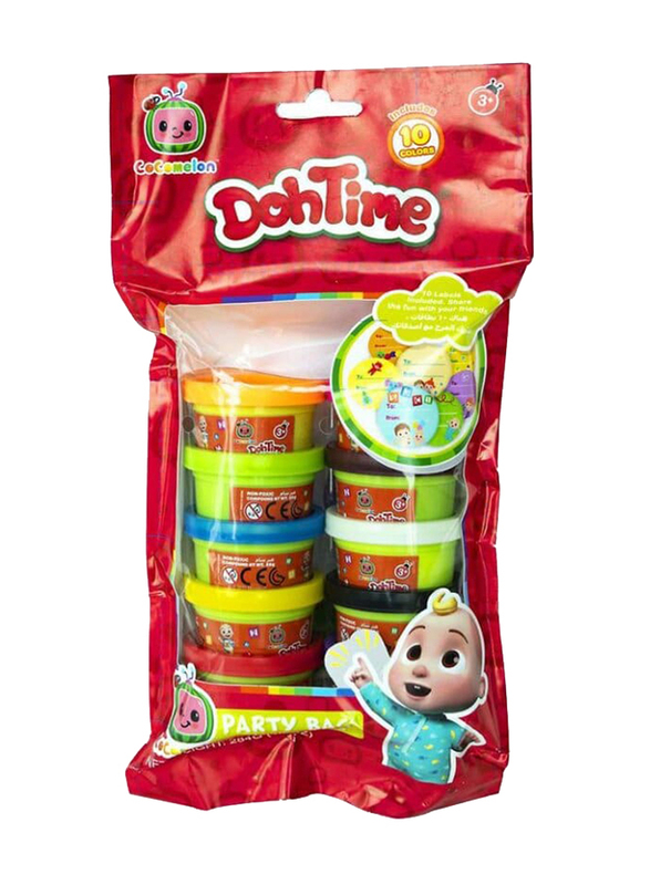 Dohtime Cocomelon Party Pack, 10 Pieces, Ages 3+