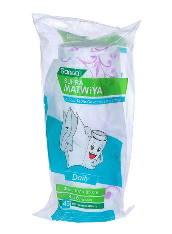 

Sanita Sufra Matwiya Table Cover Daily Large 40 On Roll Sheets