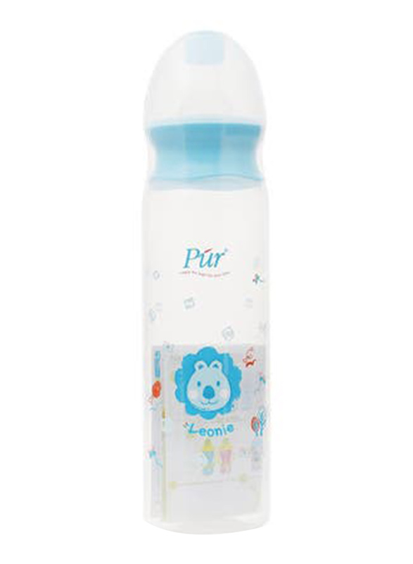 Pur Anti-Colic Leonie Baby Feeding Nipple Bottle 360ml, Blue