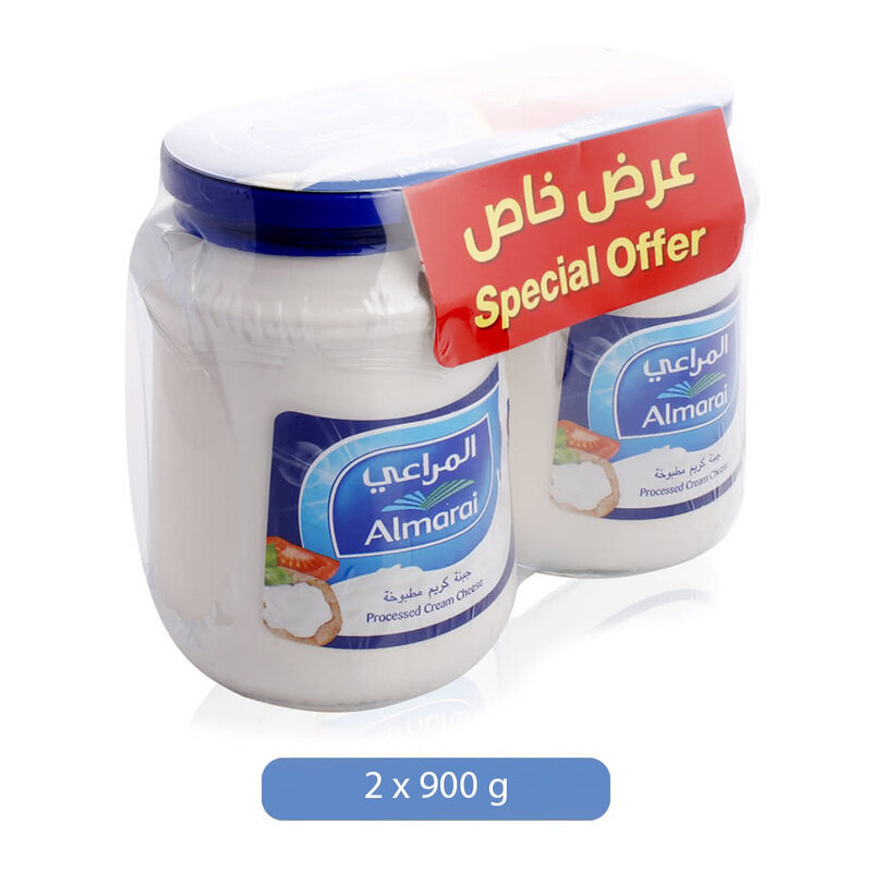

Al Marai Almarai Processed Cream Cheese - 2 x 900 g