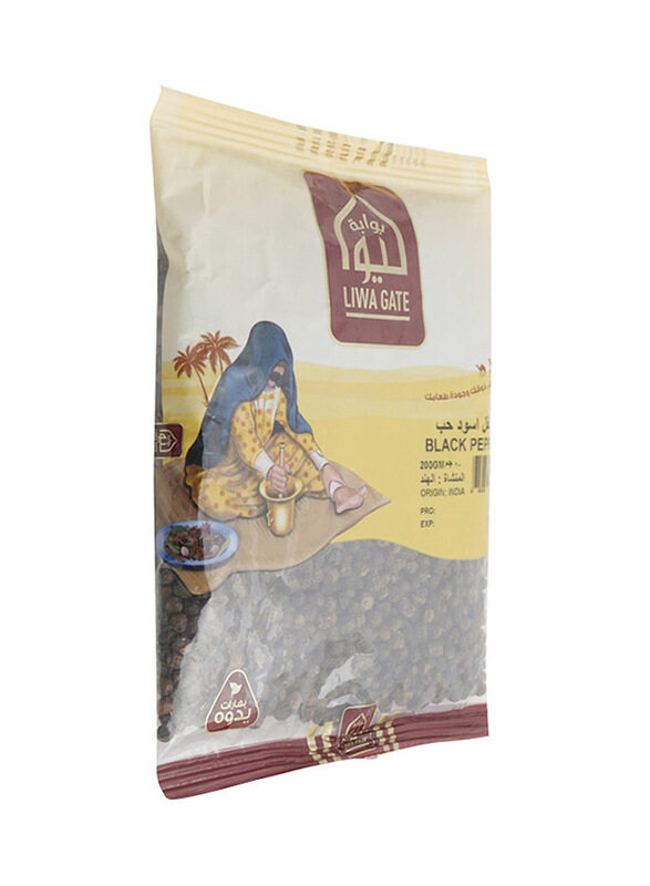 

Liwa Gate Whole Black Papper, 200g