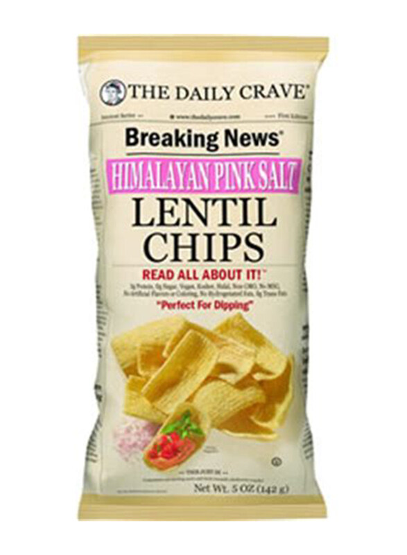 

The Daily Crave Himalayan Pink Salt Lentil Chips, 120g