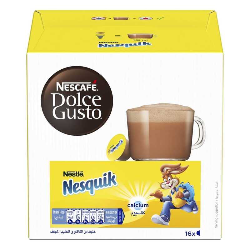 Nestle Nescafe Dolce Gusto Nesquik Chocolate - 16 Capsules