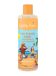 Childs Farm 500ml Watermelon and Organic Pineapple Hair & Body Wash for Baby