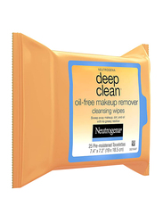 Neutrogena Deep Clean Makeup Remover Facial Wipes, 25 Count