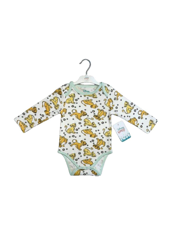 

Disney Boysuit Baby Boy Simba 22 Long Sleeve, Brown/White