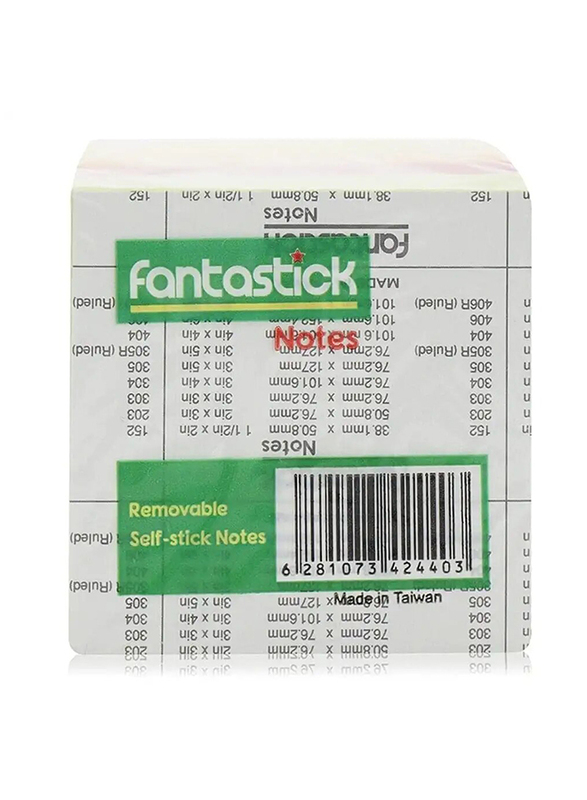 Fantastick Sticky Notes - 400 Sheets