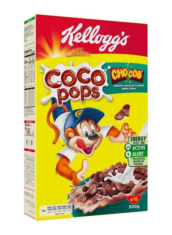 

Kellogg's Coco Pops Chocos Breakfast Cereal, 500g