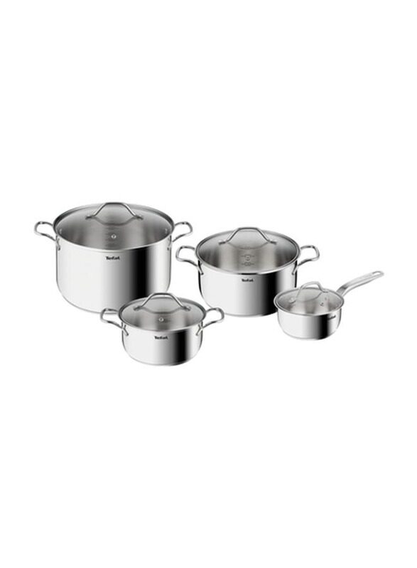 

Tefal 8-Piece Intuition Set, Silver