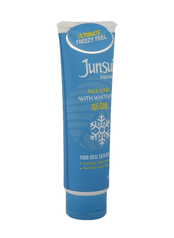 Junsui Ice Cool Naturals Face Wash, 100ml
